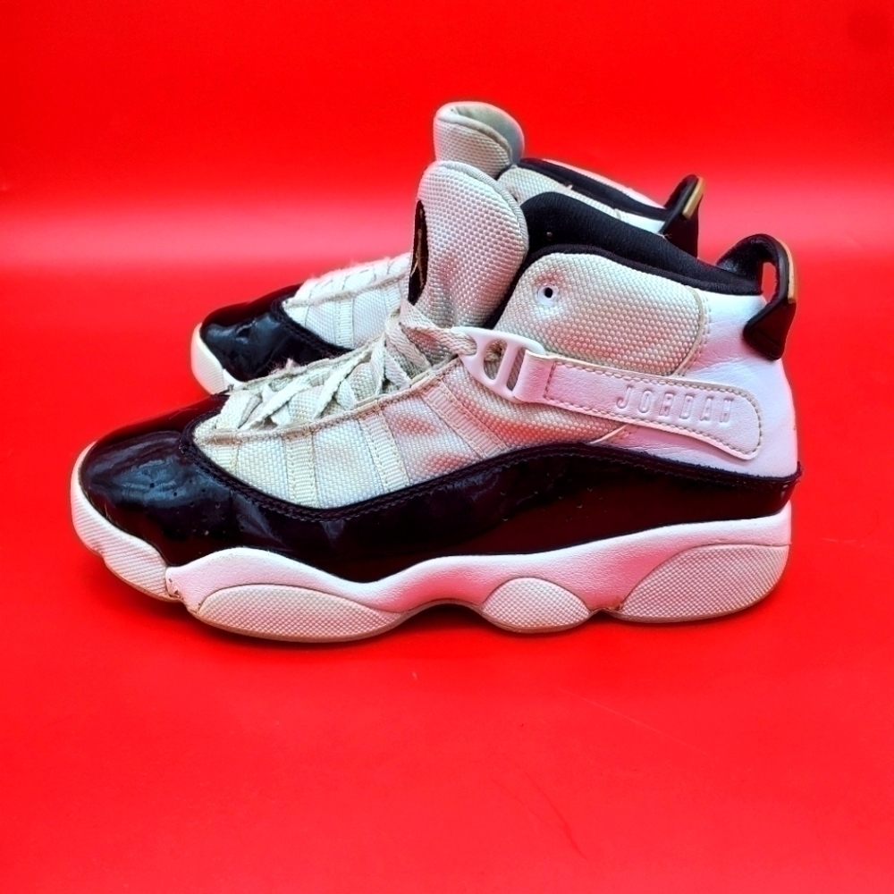 Nike Air Jordan 6 Rings Defining Moments Sneakers Size 3 Youth Shoes